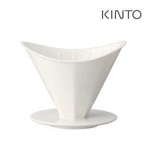 킨토 OCT 커피 브루어 화이트 4컵 용량 드리퍼