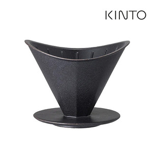 킨토 OCT 커피 브루어 블랙 4컵 용량 드리퍼